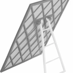 Aanbiedingen 😉 5five Basic Make-up Spiegel/scheerspiegel Op Standaard Kunststof 20 X 30 Cm Grijs - Badkamer/kaptafel Opmaakspiegels 👍 -La Roche Shop 550x674 2