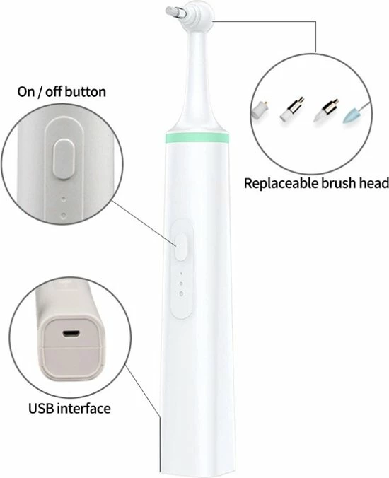Goedkoopste β¨ Merkloos Tandplak Verwijderen - Tanden Polijsten Electrisch (niet Oplaadbaar!!!) - Tandenpolijster Verbeterde Versie - Nr.1 Tandenpolijster - Tanden Polijsten - Tandplak Verwijderaar - Multifunctionele Tandenborstel - Gratis 5 Cupjes Polijstpasta π 5 Goedkoopste β¨ Merkloos Tandplak Verwijderen - Tanden Polijsten Electrisch (niet Oplaadbaar!!!) - Tandenpolijster Verbeterde Versie - Nr.1 Tandenpolijster - Tanden Polijsten - Tandplak Verwijderaar - Multifunctionele Tandenborstel - Gratis 5 Cupjes Polijstpasta π - Afbeelding 3