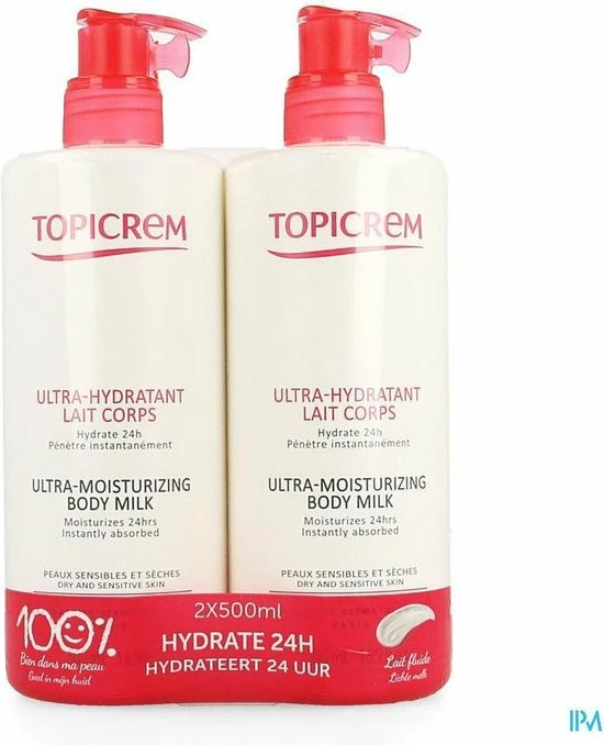 Goedkoopste π€© Topicrem Ultra-Moisturizing Body Milk 2x500ml π₯ 6 Goedkoopste π€© Topicrem Ultra-Moisturizing Body Milk 2x500ml π₯ - Afbeelding 4