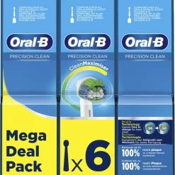 Begroting ✔️ Oral B Oral-B Precision Clean - Met CleanMaximiser-technologie - Opzetborstels - 6 Stuks 🎁 -La Roche Shop 550x679