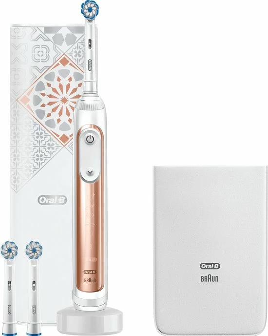 Gloednieuw π Oral B Oral-B Genius X 20100S - Luxe Edition Roségoud - Elektrische Tandenborstel β€οΈ 8 Gloednieuw π Oral B Oral-B Genius X 20100S - Luxe Edition Roségoud - Elektrische Tandenborstel β€οΈ - Afbeelding 6