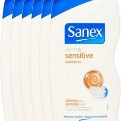 Beste deal 🥰 Sanex Sensitive Douchegel Voor De Gevoelige Huid 6 X 500 Ml 😉