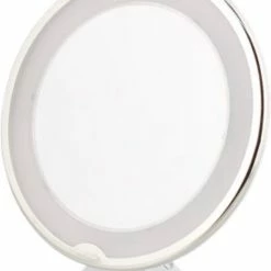 Kopen ⌛ Zoom Mirror Make Up Spiegel- Led Verlichting - Vergroting 5x 🎁