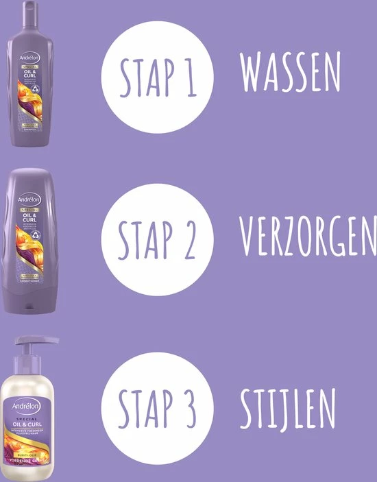 Groothandel π Andrélon Special Oil & Curl Conditioner - 6 X 300 Ml - Voordeelverpakking π 6 Groothandel π Andrélon Special Oil & Curl Conditioner - 6 X 300 Ml - Voordeelverpakking π - Afbeelding 4