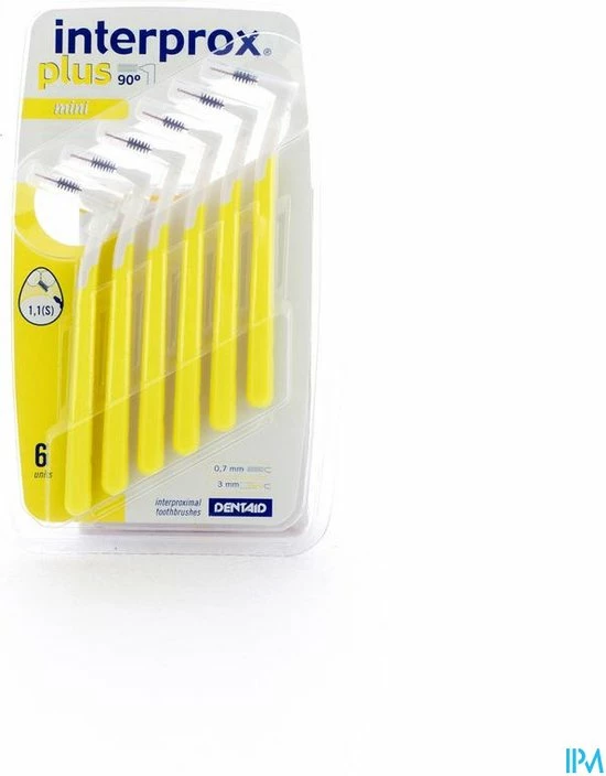 Gloednieuw β€οΈ Interprox Plus Mini - 3 Mm - 6 Stuks π 6 Gloednieuw β€οΈ Interprox Plus Mini - 3 Mm - 6 Stuks π - Afbeelding 4
