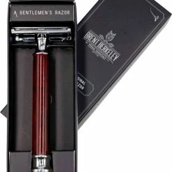Beste Verkoop 🎁 Brent Berkeley® - The Original Double Edge Safety Razor - Professioneel Veiligheidsscheermes Voor Heren | Incl. Scheermesjes - Klassiek Scheermes Van Duurzaam Sandelhout | Eco-friendly 😍 -La Roche Shop 550x718 3