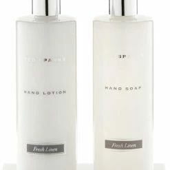 Flash-uitverkoop 🛒 Ted Sparks - Handverzorging Gift Set - Handzeep & Handlotion - Fresh Linen ⭐