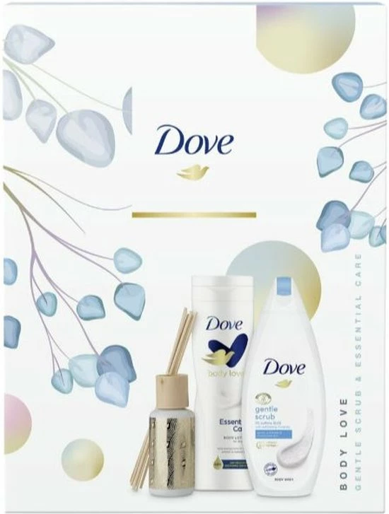 Gloednieuw β€οΈ Dove Body Love Geschenkset - Gentle Scrub, Douchecrème En Geurstok π 4 Gloednieuw β€οΈ Dove Body Love Geschenkset - Gentle Scrub, Douchecrème En Geurstok π - Afbeelding 2