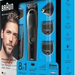 Kopen 🧨 Braun Multigroomer MGK5060 Baardtrimmer Zwart, Grijs ⌛ -La Roche Shop 550x731