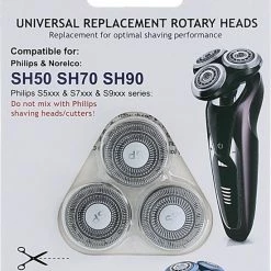 Korting 🌟 SHAVER-PARTS Scheerkop - Geschikt Voor Philips - 3 Stuks - SH50, SH70, SH90 👏 -La Roche Shop 550x733 15