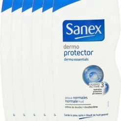 Aanbiedingen 😍 Sanex - Douchegel - Dermo Protector - 6 X 500ml - Voordeelverpakking 😀