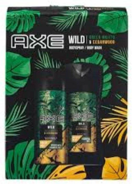 Beste Verkoop π AXE Men Wild Mojito & Cedarwood - Bodywash + Deospray Cadeaupakket 𧨠3 Beste Verkoop π AXE Men Wild Mojito & Cedarwood - Bodywash + Deospray Cadeaupakket π§¨