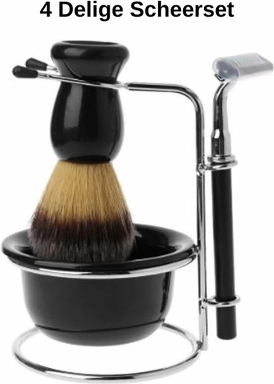 Aanbiedingen π Sitna 4-delige Scheerset - Cadeau - Scheerkwast Met Houder - Scheerkom π 3 Aanbiedingen π Sitna 4-delige Scheerset - Cadeau - Scheerkwast Met Houder - Scheerkom π