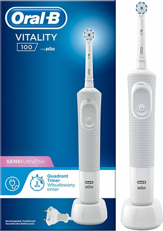 Aanbiedingen β Oral B Oral-B Vitality 100 Sensi Ultrathin White Elektrische Tandenborstel Powered By Braun 𧨠3 Aanbiedingen β Oral B Oral-B Vitality 100 Sensi Ultrathin White Elektrische Tandenborstel Powered By Braun π§¨