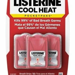 Nieuw 😉 Listerine CoolHeat Pocket Paks - Strips Tegen Slechte Adem - Geen Mondwater Nodig - Total Care 😉