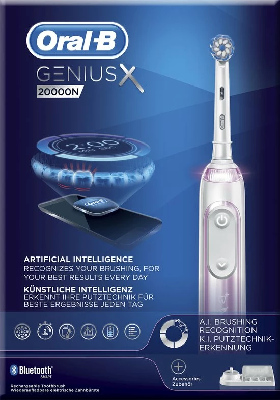Goedkoopste π Oral B Oral-B Genius X 20000N - Roze - Elektrische Tandenborstel π 16 Goedkoopste π Oral B Oral-B Genius X 20000N - Roze - Elektrische Tandenborstel π - Afbeelding 14