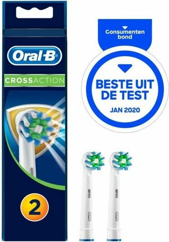 Nieuw π Oral B Oral-B Cross Action EB50 - 2 Stuks - Opzetborstels π 5 Nieuw π Oral B Oral-B Cross Action EB50 - 2 Stuks - Opzetborstels π - Afbeelding 3