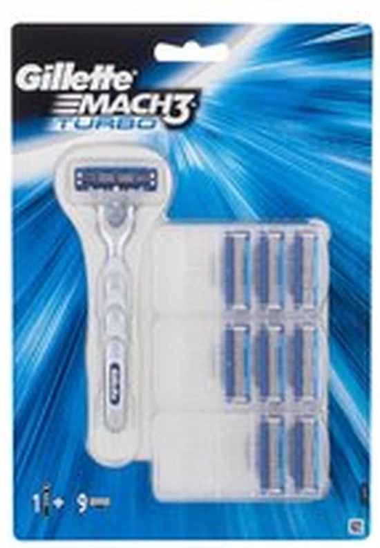 Begroting π Gillette Mach3 Turbo Scheerapparaat + 12 Navulmesjes π₯ 4 Begroting π Gillette Mach3 Turbo Scheerapparaat + 12 Navulmesjes π₯ - Afbeelding 2
