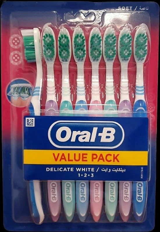 Korting π Oral B Oral-B Value Pack Delicate White β€οΈ 3 Korting π Oral B Oral-B Value Pack Delicate White β€οΈ