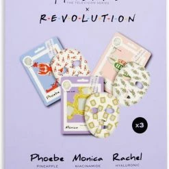 Uitgang ✔️ Makeup Revolution X Friends - Female Sheet Mask Set 🛒