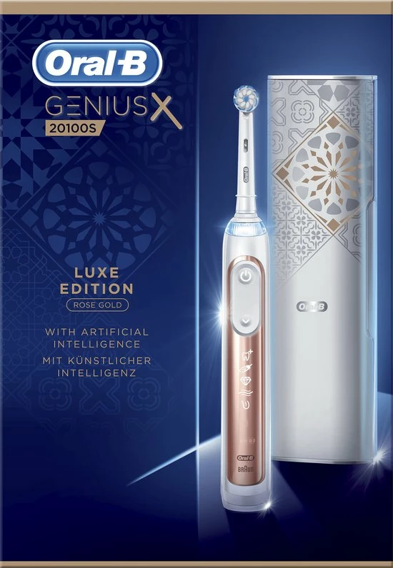 Gloednieuw π Oral B Oral-B Genius X 20100S - Luxe Edition Roségoud - Elektrische Tandenborstel β€οΈ 22 Gloednieuw π Oral B Oral-B Genius X 20100S - Luxe Edition Roségoud - Elektrische Tandenborstel β€οΈ - Afbeelding 20