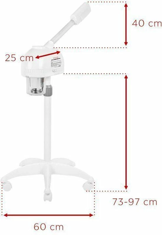 Beste Verkoop π₯° DermaSyis Dampapparaat Gezichtsstomer Vapozone D-008 π 7 Beste Verkoop π₯° DermaSyis Dampapparaat Gezichtsstomer Vapozone D-008 π - Afbeelding 5