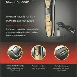 Groothandel β Surker Precisie Haar En Baard Trimmer SK-5807 π₯ 9 Groothandel β Surker Precisie Haar En Baard Trimmer SK-5807 π₯ -La Roche Shop 550x802
