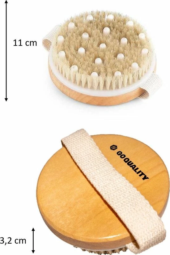 Flash-uitverkoop ✔️ Go Quality Badborstel - Massage - Rugborstel - Dry Brush - Doucheborstel Rugborstel Met Natuurlijke Haren ✨ 11 Flash-uitverkoop ✔️ Go Quality Badborstel - Massage - Rugborstel - Dry Brush - Doucheborstel Rugborstel Met Natuurlijke Haren ✨ - Afbeelding 9