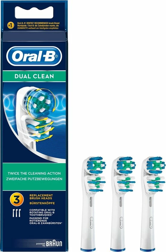 Aanbiedingen ✨ Oral B Oral-B Dual Clean Opzetborstels ⭐ 4 Aanbiedingen ✨ Oral B Oral-B Dual Clean Opzetborstels ⭐ - Afbeelding 2